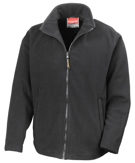 Result R115A Horizon high-grade microfleece jacket in Black