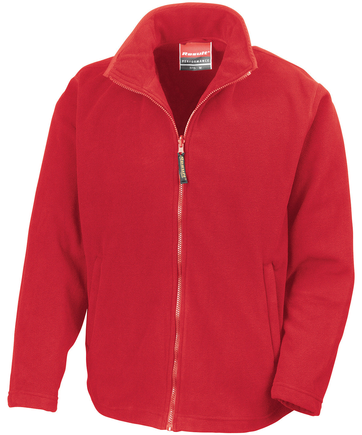 Result R115A Horizon high-grade microfleece jacket in Cardinal Red
