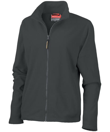 Result R115F Women's Horizon high-grade microfleece jacket in Black