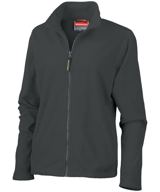 Result R115F Women's Horizon high-grade microfleece jacket in Black