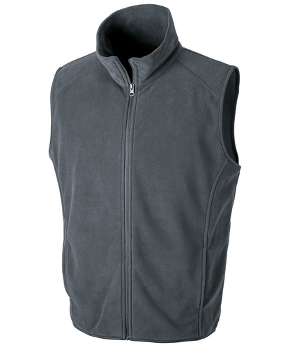 Result Core R116X Core microfleece gilet in Charcoal