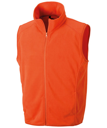 Result Core R116X Core microfleece gilet in Orange
