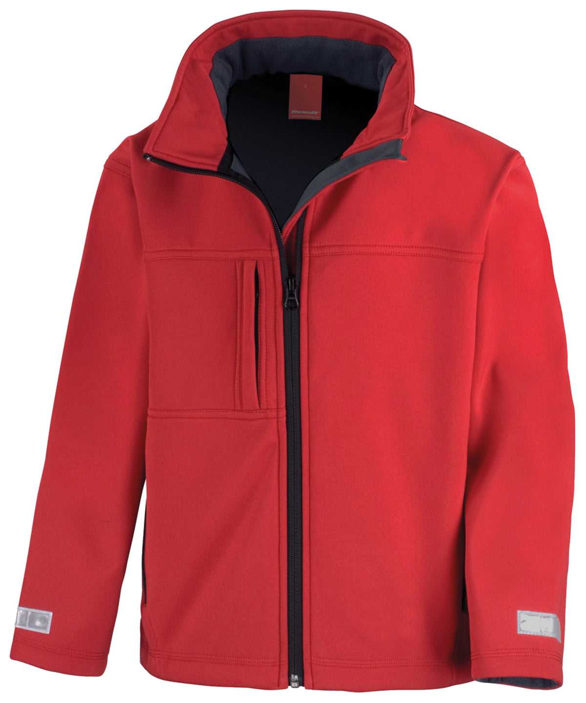 Result R121J Junior classic softshell 3-layer jacket in Red