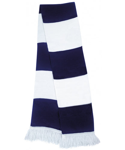 Result Winter Essentials R146X Team scarf in White/Navy