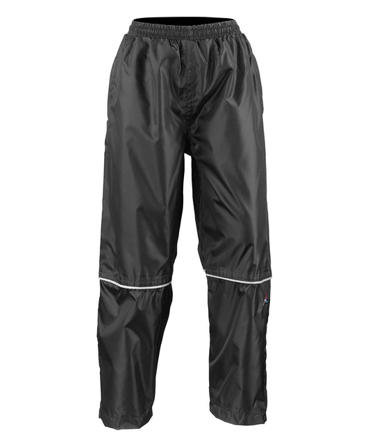 Result R156A Waterproof 2000 pro-coach trousers in Black