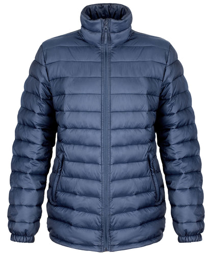 Result Urban Outdoor R192F Women's ice bird padded jacket in Navy