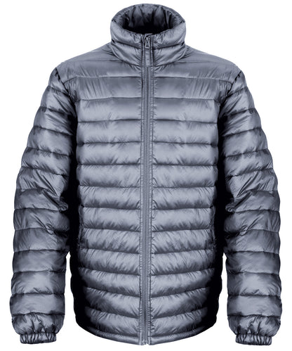 Result Urban Outdoor R192M Ice bird padded jacket in Frost Grey