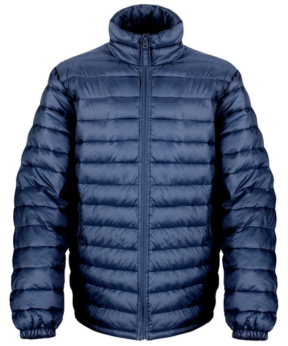 Result Urban Outdoor R192M Ice bird padded jacket in Navy