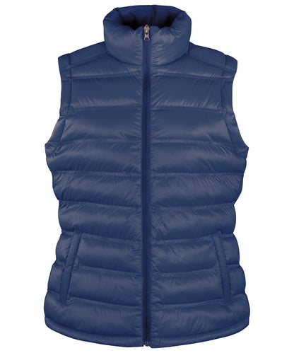 Result Urban Outdoor R193F Women's ice bird padded gilet in Navy