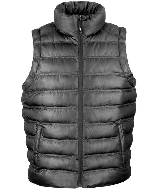 Result Urban Outdoor R193M Ice bird padded gilet in Black
