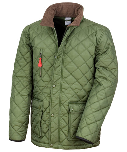 Result Urban Outdoor R196X Urban Cheltenham Gold jacket in Olive