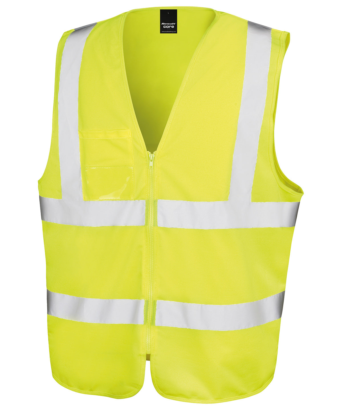 Result Core R202X Core zip ID safety tabard in Yellow