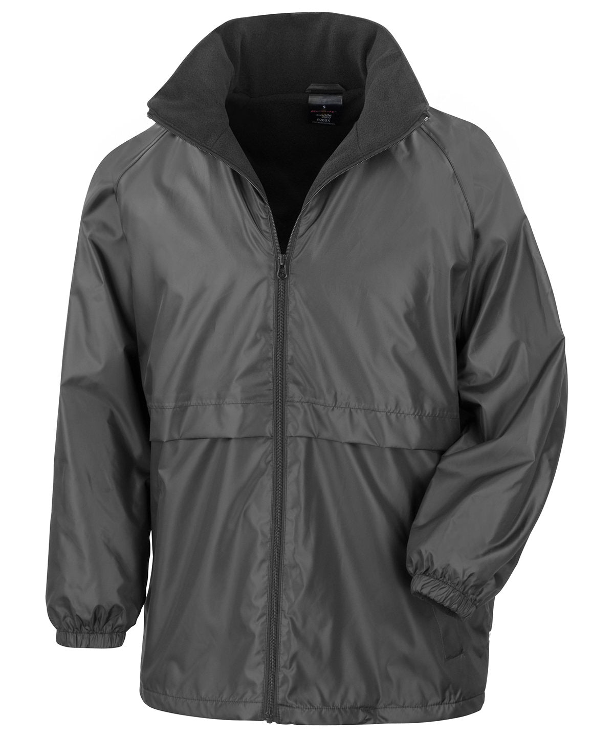 Result Core R203X Core microfleece lined jacket in Black
