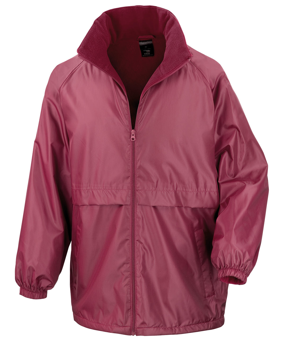 Result Core R203X Core microfleece lined jacket in Burgundy