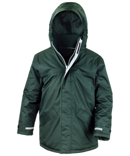 Result Core R207J Core junior channel parka in Bottle