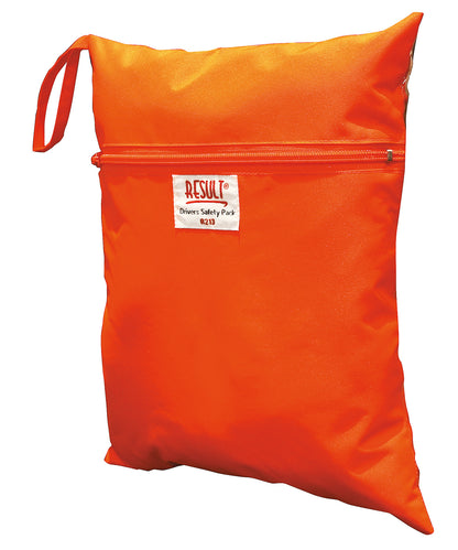 Result Safeguard R213A Safety vest storage bag in Fluorescent Orange