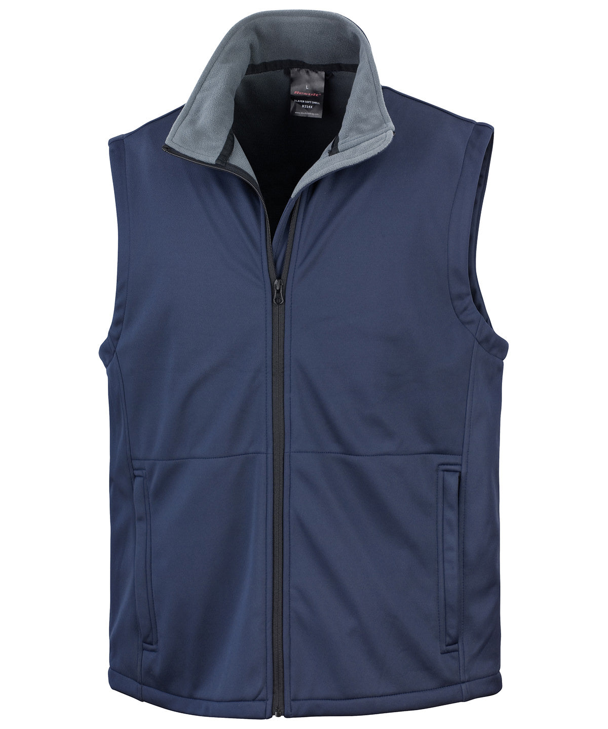 Result Core R214X Core softshell bodywarmer in Navy