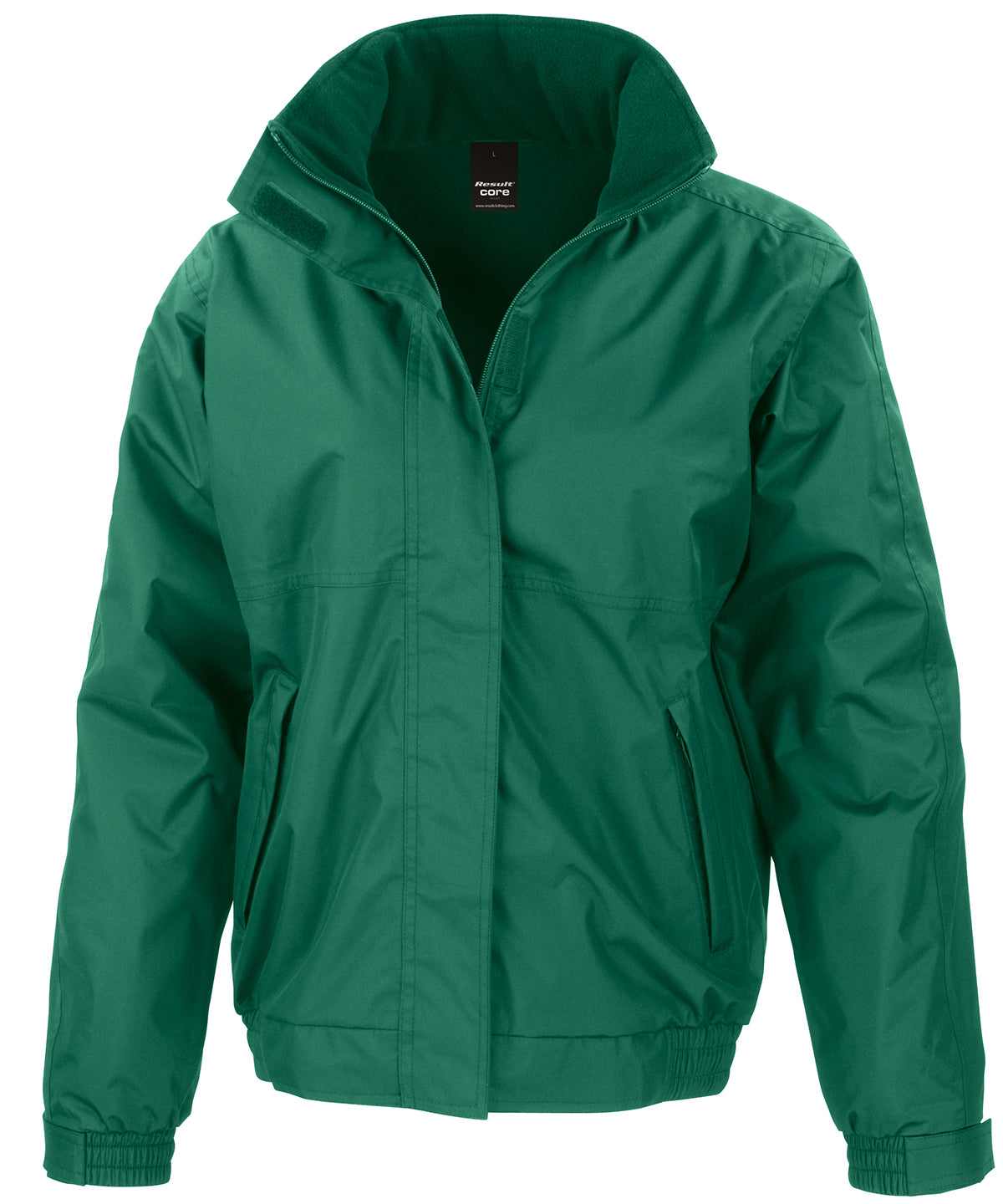 Result Core R221M Core channel jacket in Bottle Green
