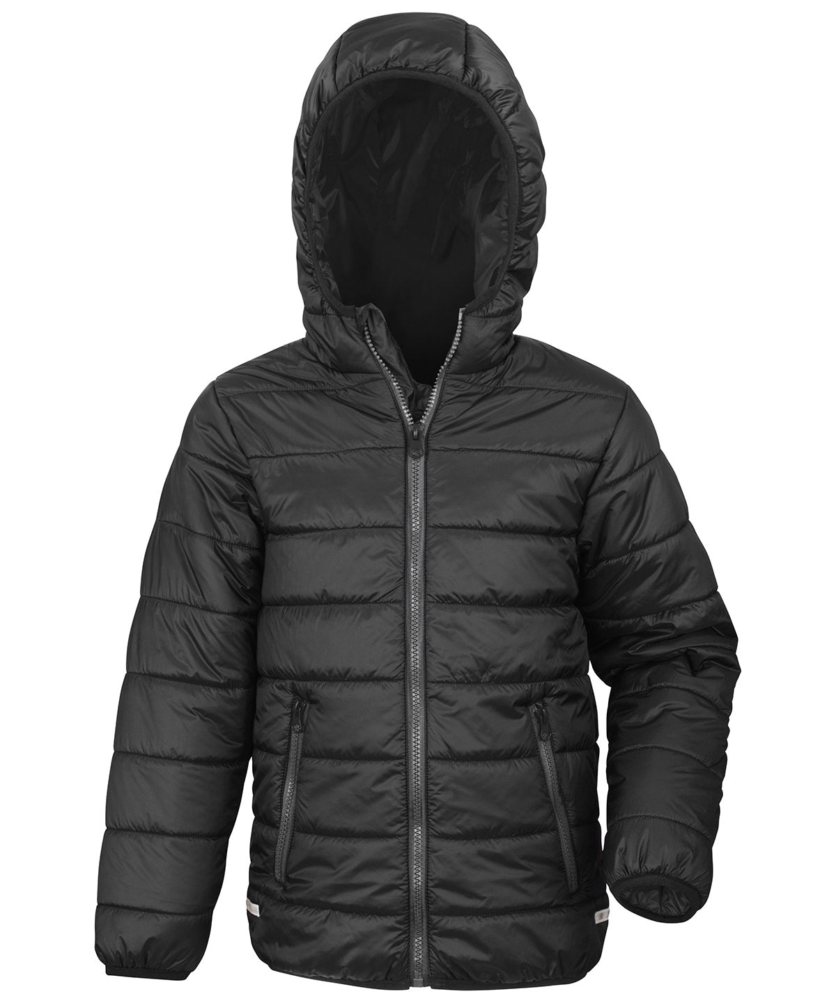 Result Core R233J Core junior soft padded jacket in Black