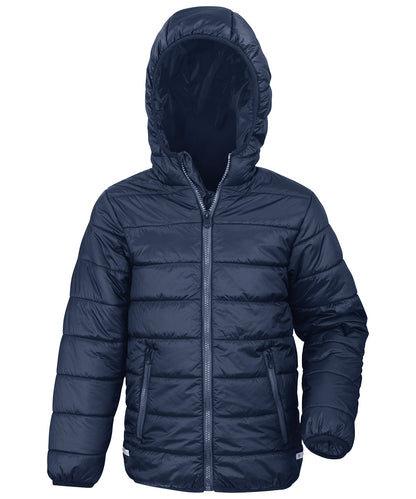 Result Core R233J Core junior soft padded jacket in Navy