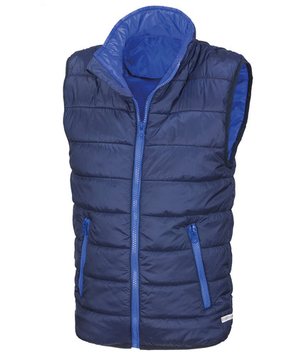 Result Core R234J Core junior bodywarmer in Navy/Royal