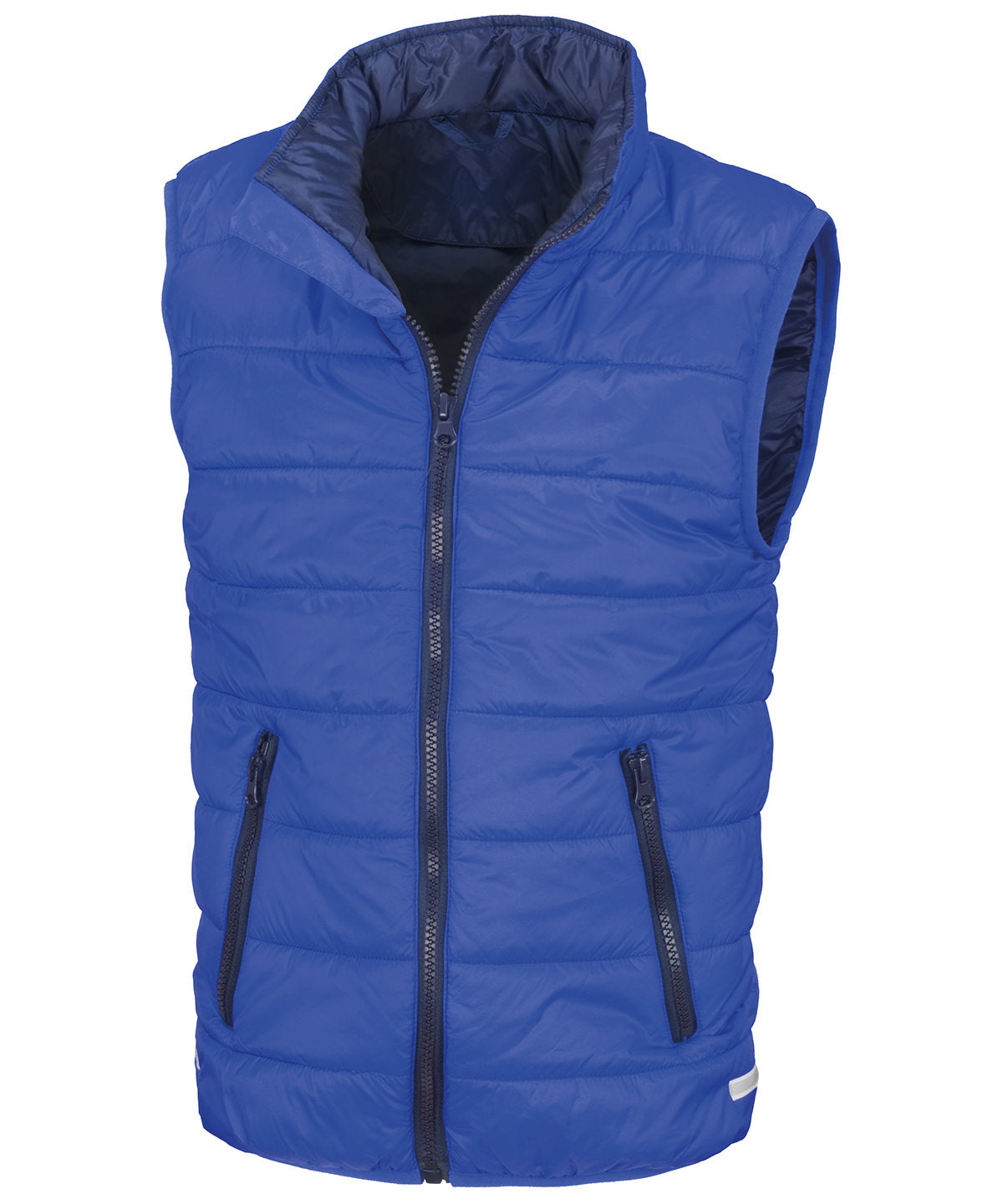 Result Core R234J Core junior bodywarmer in Royal/Navy