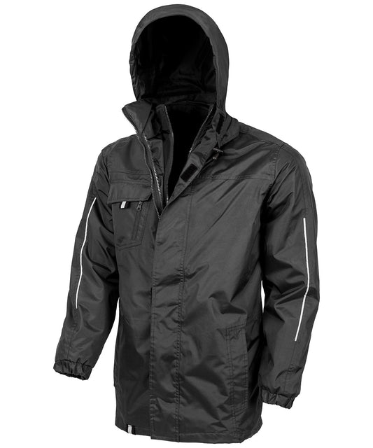 Result Core R236X 3-in1 CORE transit jacket with printable softshell inner in Black