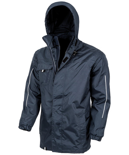 Result Core R236X 3-in1 CORE transit jacket with printable softshell inner in Navy