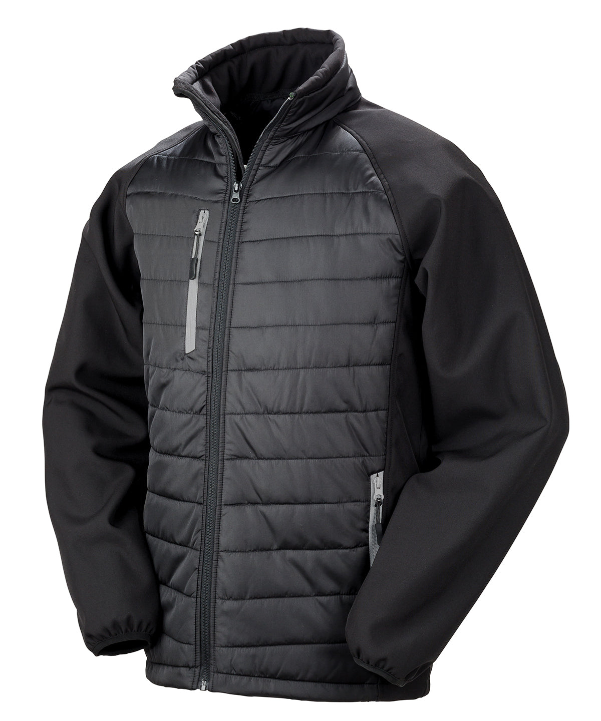 Result Recycled R237X Compass padded softshell jacket
