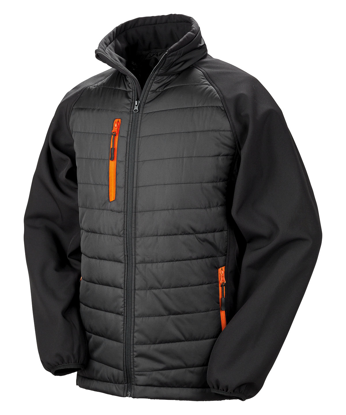 Result Recycled R237X Compass padded softshell jacket