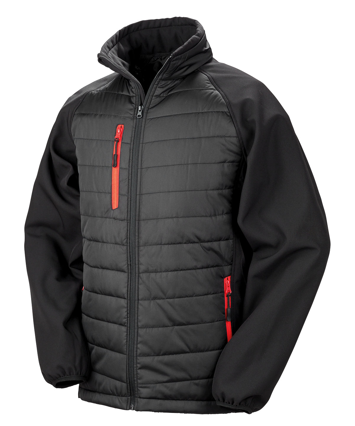 Result Recycled R237X Compass padded softshell jacket