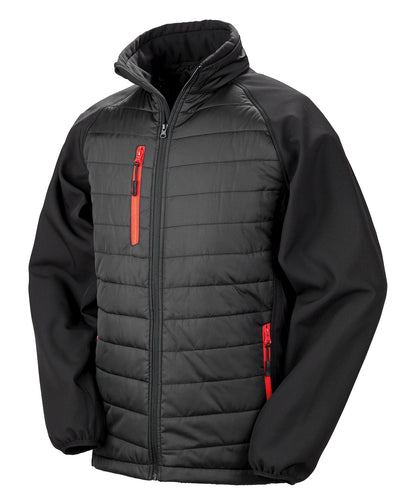 Result Recycled R237X Compass padded softshell jacket