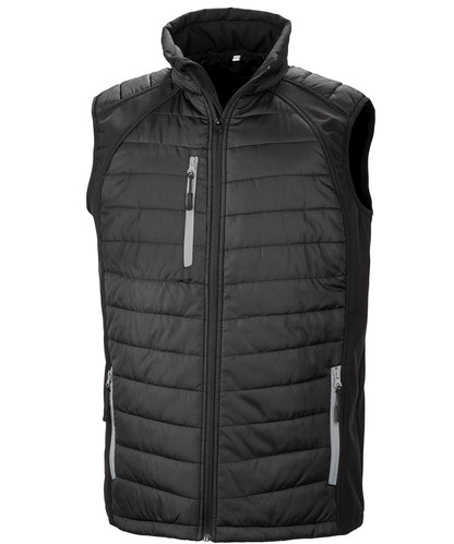 Result Recycled R238X Compass padded softshell gilet