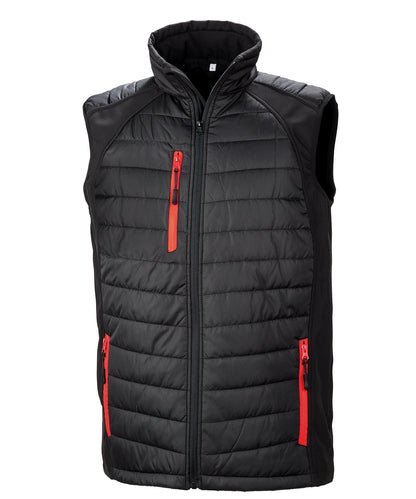 Result Recycled R238X Compass padded softshell gilet
