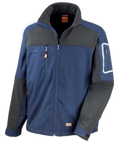 Result Workguard R302X Work-Guard Sabre stretch jacket in Navy