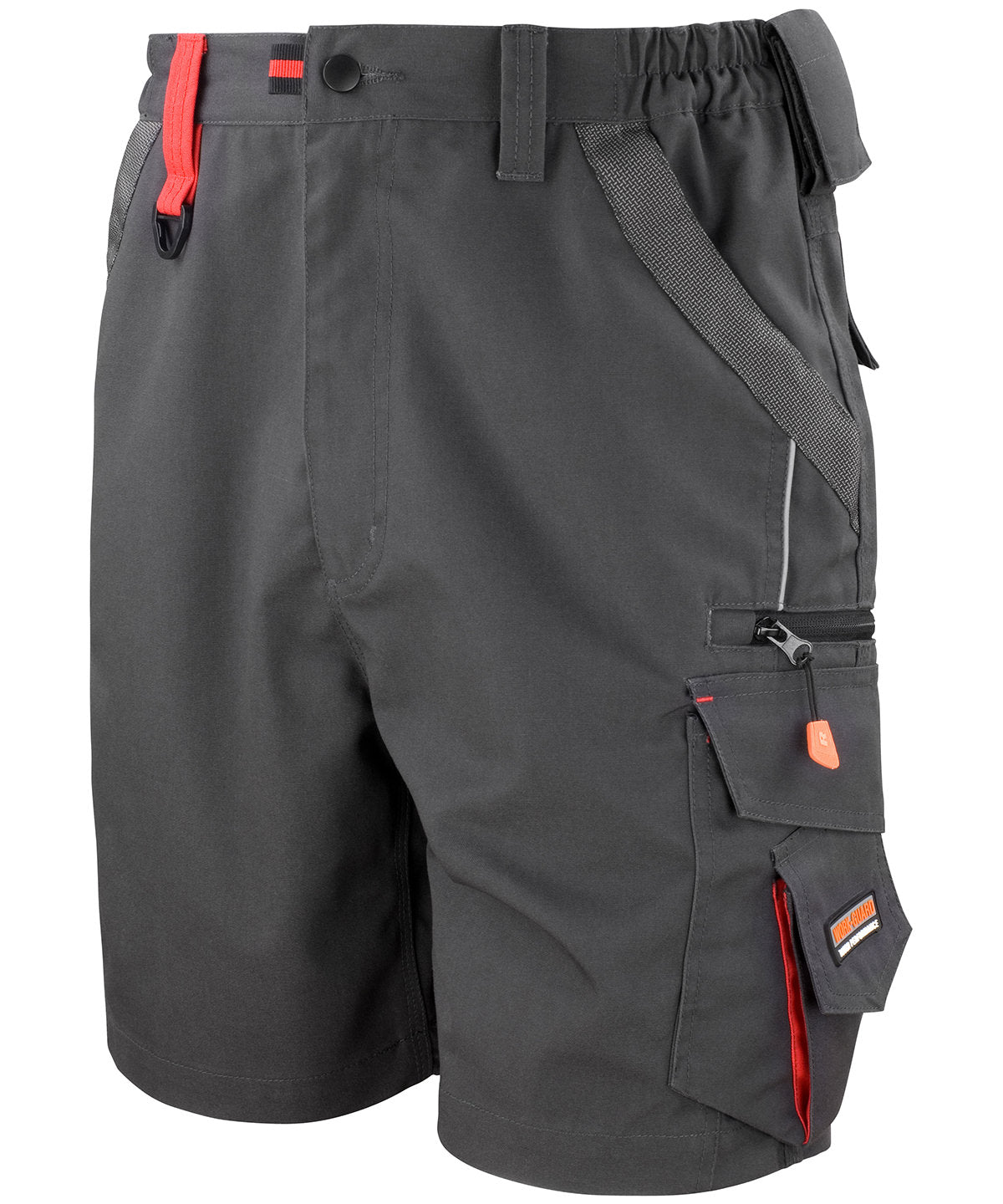 Result Workguard R311X Work-Guard technical shorts in Grey/Black