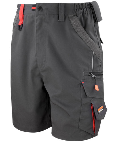 Result Workguard R311X Work-Guard technical shorts in Grey/Black
