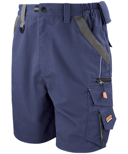 Result Workguard R311X Work-Guard technical shorts in Navy/Black