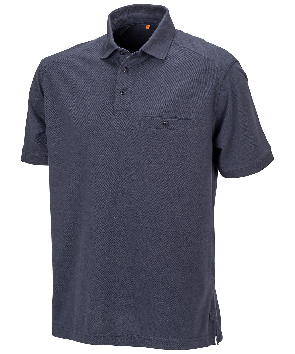 Result Workguard R312X Work-Guard Apex pocket polo shirt in Navy