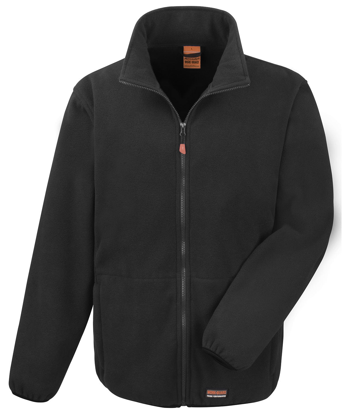 Result Workguard R330X Work-Guard heavy-duty microfleece in Black