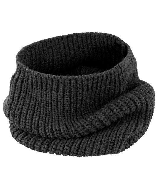 Result Winter Essentials R361X Whistler snood hood in Black