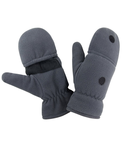 Result Winter Essentials R363X Palmgrip glove-mitt in Grey