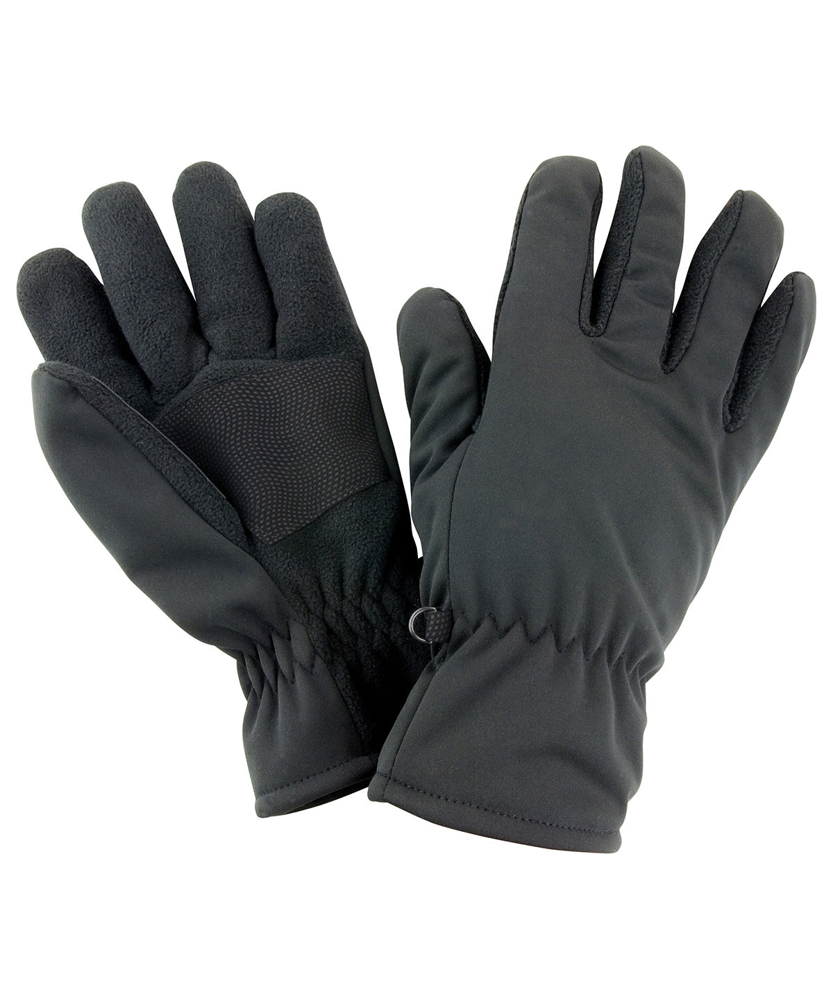 Result Winter Essentials R364X Softshell thermal glove in Black