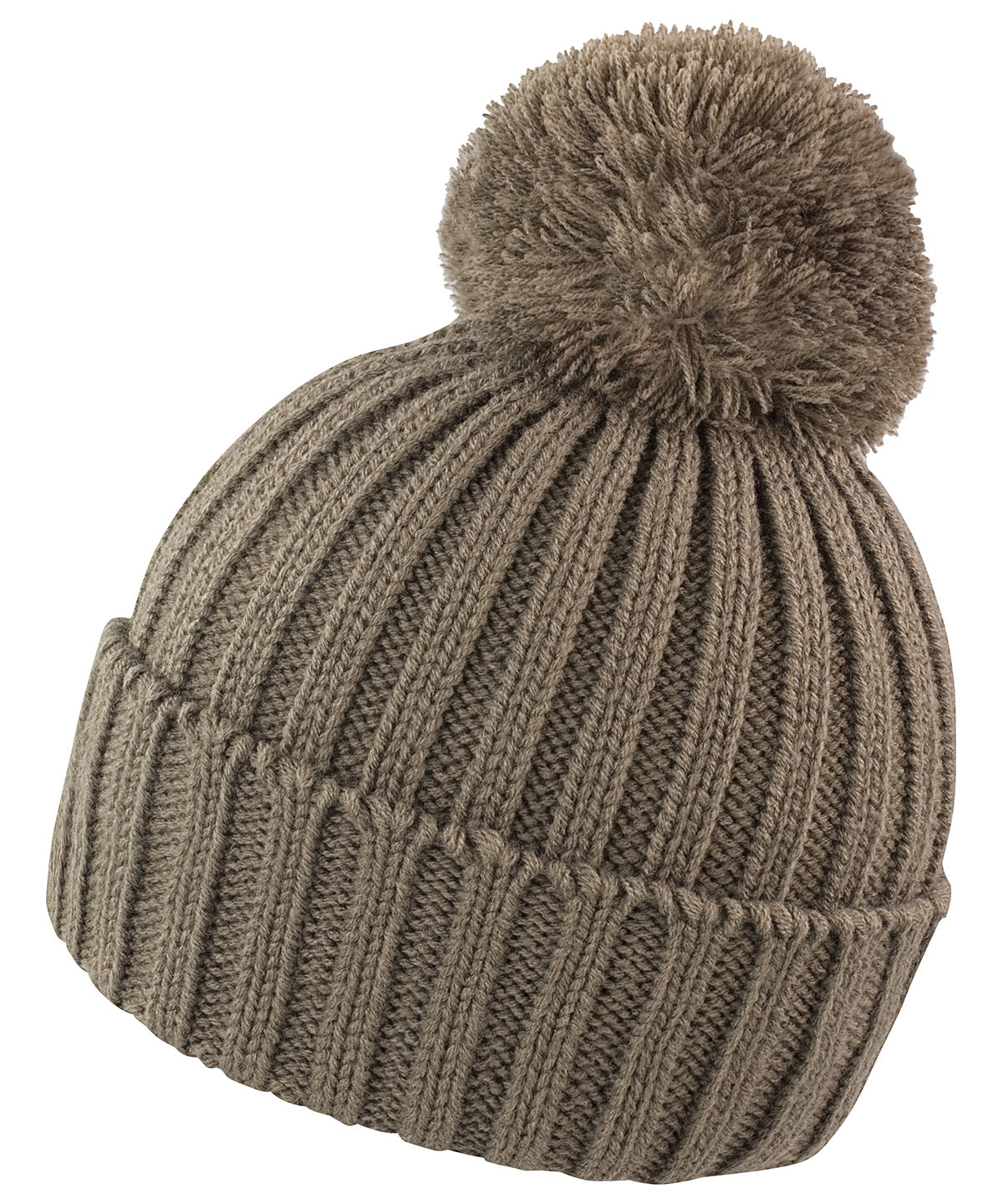Result Winter Essentials R369X HDI quest knitted hat in Fennel