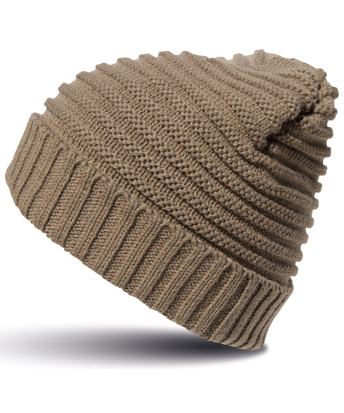 Result Winter Essentials R376X Braided hat in Fennel