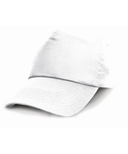 Result Headwear RC05X Cotton cap in White