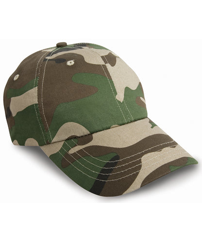 Result Headwear RC10X Heavy cotton drill pro-style cap in Camo