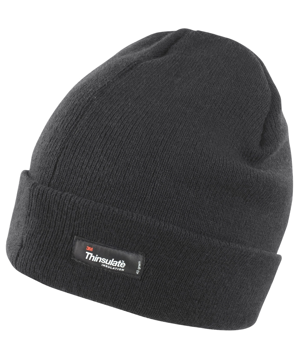 Result Winter Essentials RC133 Lightweight Thinsulate™ hat in Black
