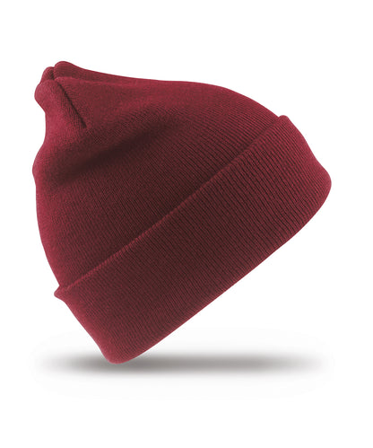 Result Winter Essentials RC29J Kids woolly ski hat in Burgundy