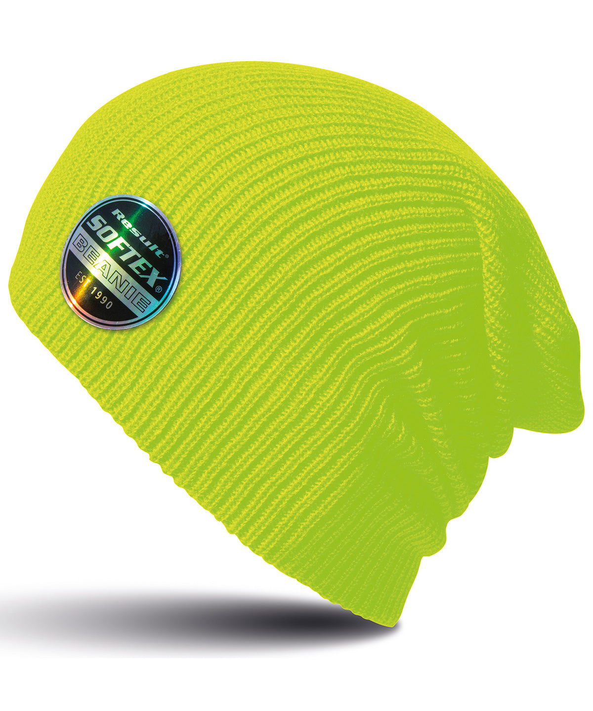 Result Winter Essentials RC31X Core Softex® beanie in Flo Yellow
